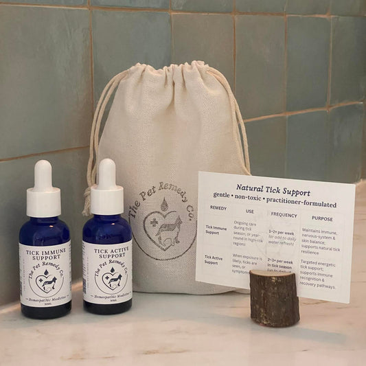 Tick Support – Homeopathic Tick Immune Support & Tick Active Support for Pets